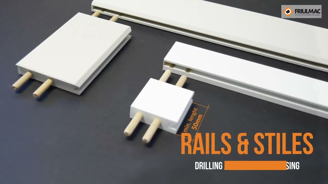 Friulmac Frimat Cell for Profile Wrapped Cabinet Door Components