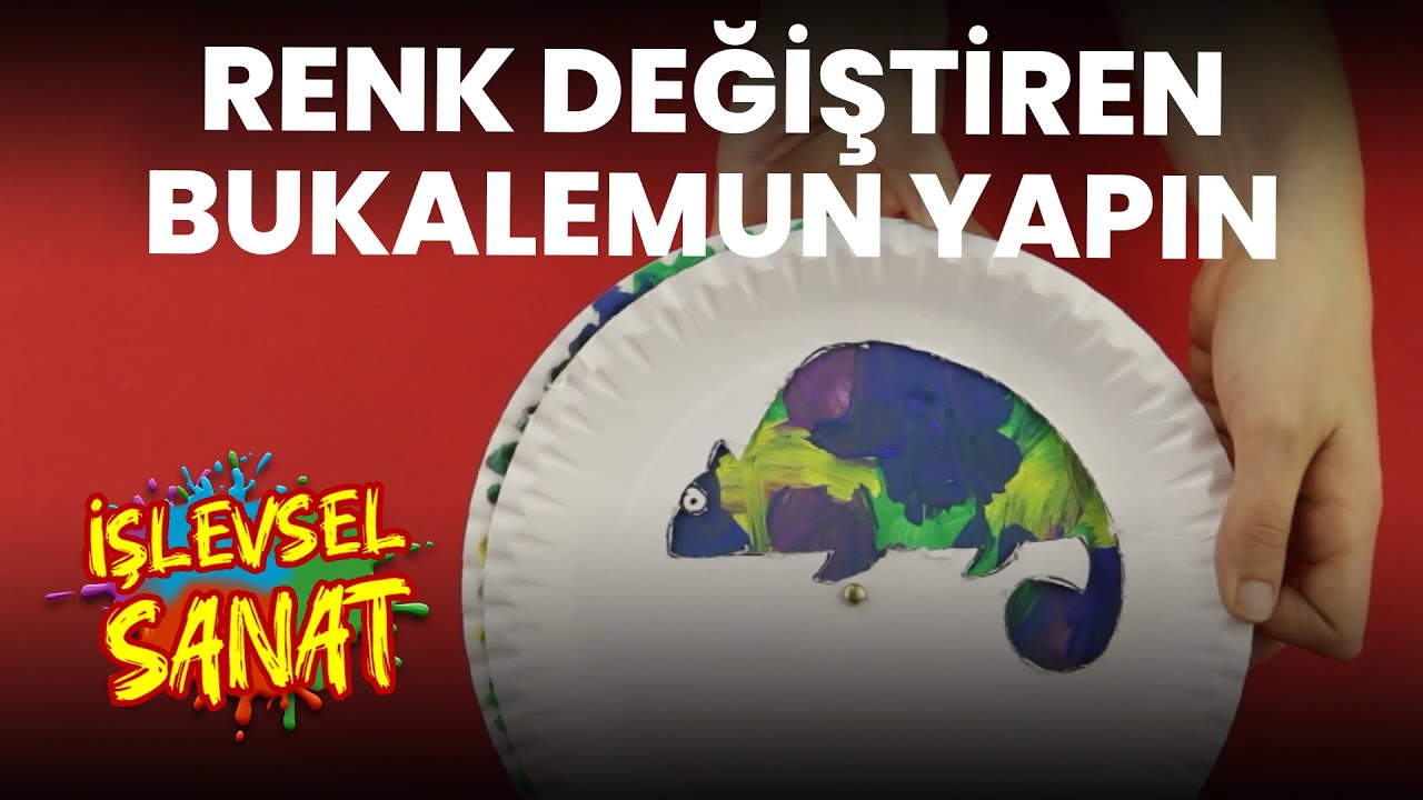 Renk Değiştiren Bukalemun Yapın | İşlevsel Sanat (S1E38) | Da Vinci