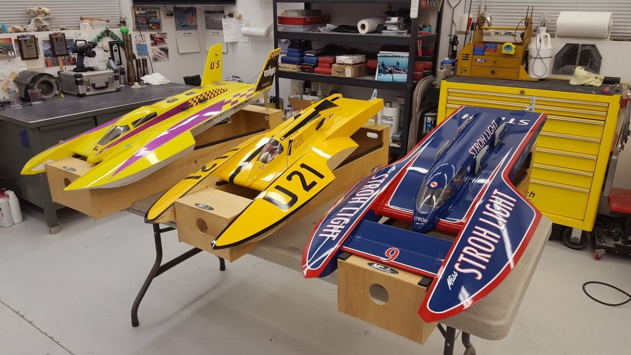 RC Hydroplane Racing Shop Tips - How To Set Turn Fin Alignment