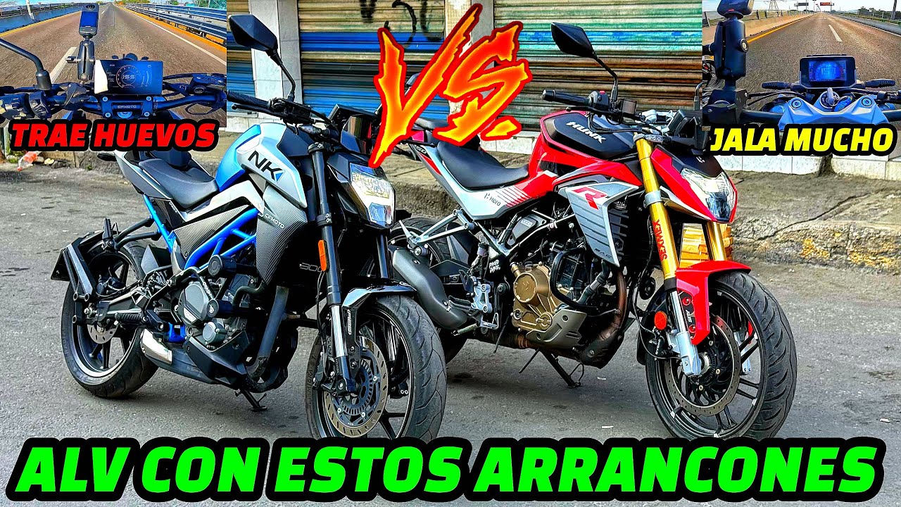 CFMOTO 300 NK VS HERO HUNK 250R🏁PERO QUE BATALLA ALV!!🔥✅LAS MÁS RÁPIDAS DEL SEGMENTO😮‍💨QUE TIROOO🛩️🔥