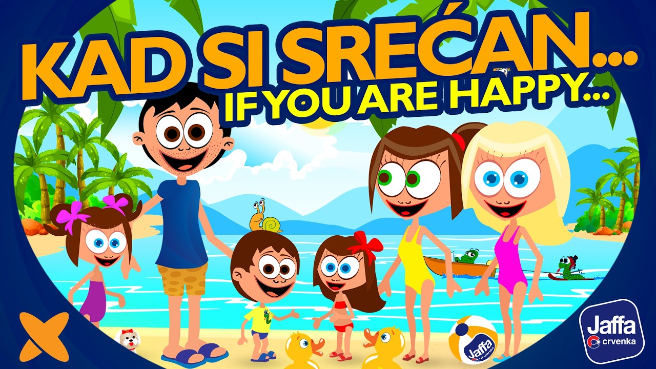 Kad si srecan (If You’re Happy and You Know It) Nursery Rhymes for Kids powered by Jaffa