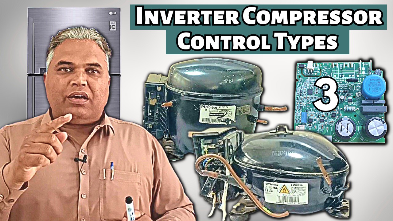 Refrigerator Inverter Compressor PCB Control Types Explained