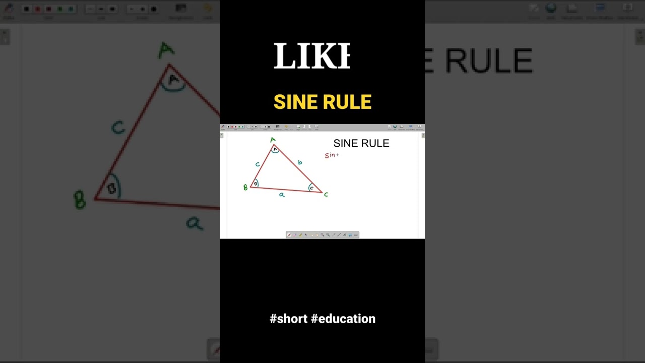 Sine Rule // Sine Law // Sin Rule
