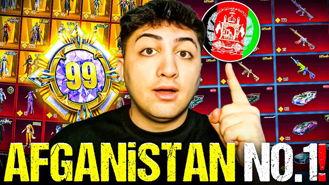 99 SV. KOLEKSİYON AFGANİSTAN'IN EN İYİ HESABINA GİRDİM! | PUBG Mobile