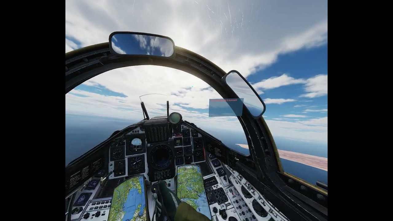 Digital Combat Simulator  Viggen First Ship Kill || Quick Release Method