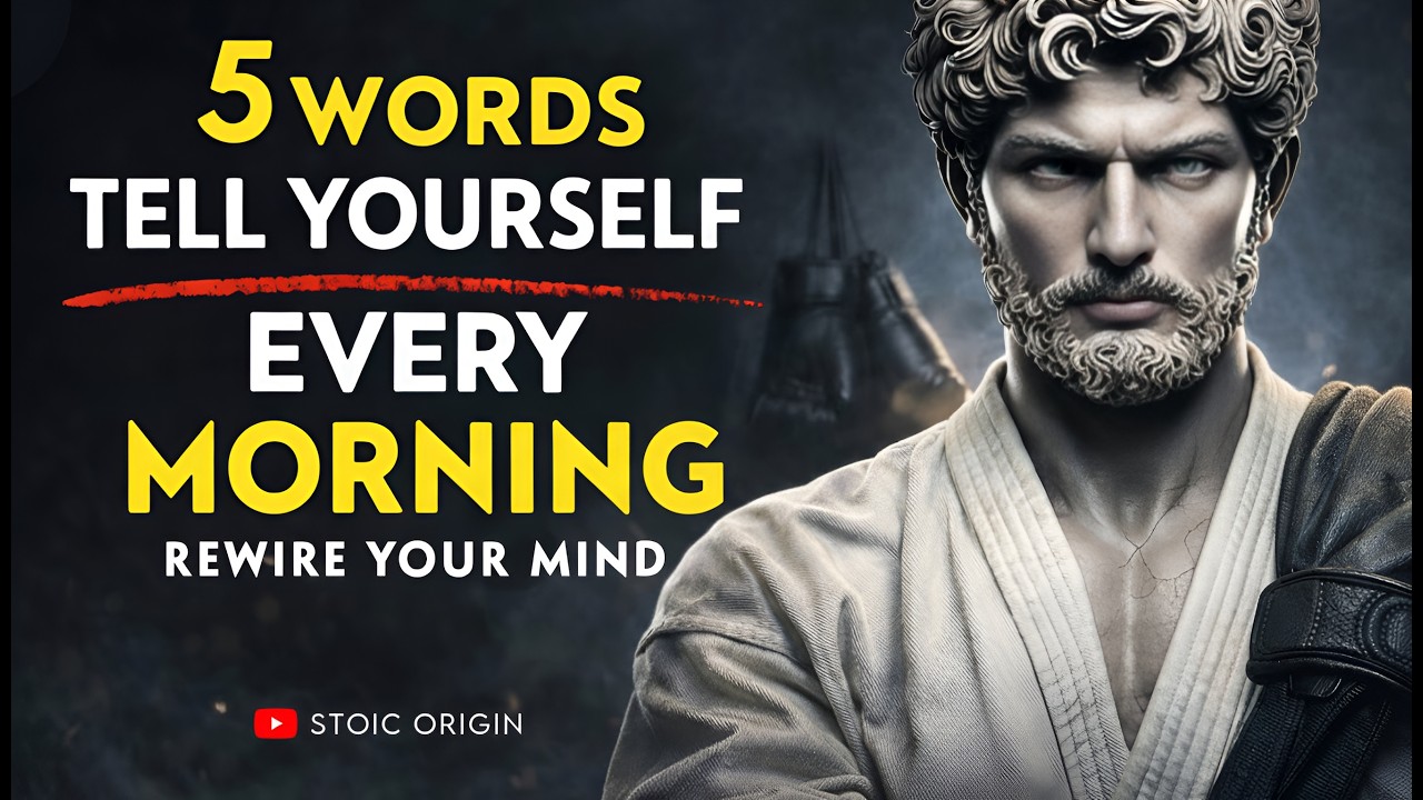 Before You Touch Your Phone, Say These 5 Stoic Phrases (Rewire Your Mind) | Stoicism