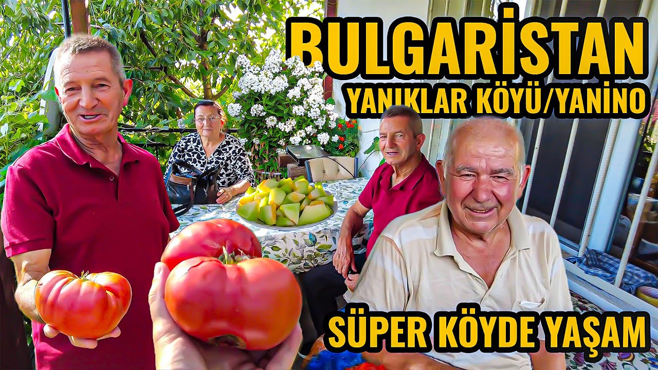 BULGARİSTAN MÜTHİŞ KÖY EVİ BAHÇESİ | YANIKLAR KÖYÜNDE YAŞAM | BULGARİSTAN KÖY HAYATI BELGESELİ 2024
