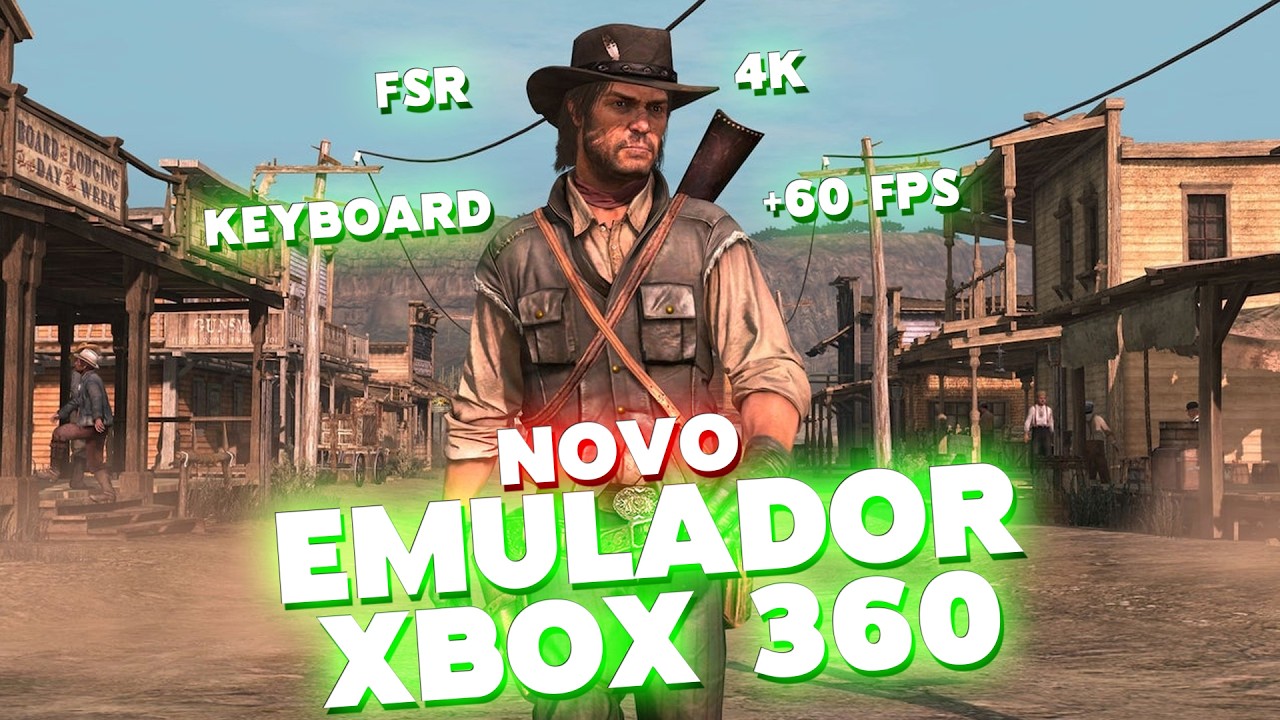 MELHOR EMULADOR de XBOX 360 para PC 100% Atualizado 2025 ( Tutorial fácil e Completo )
