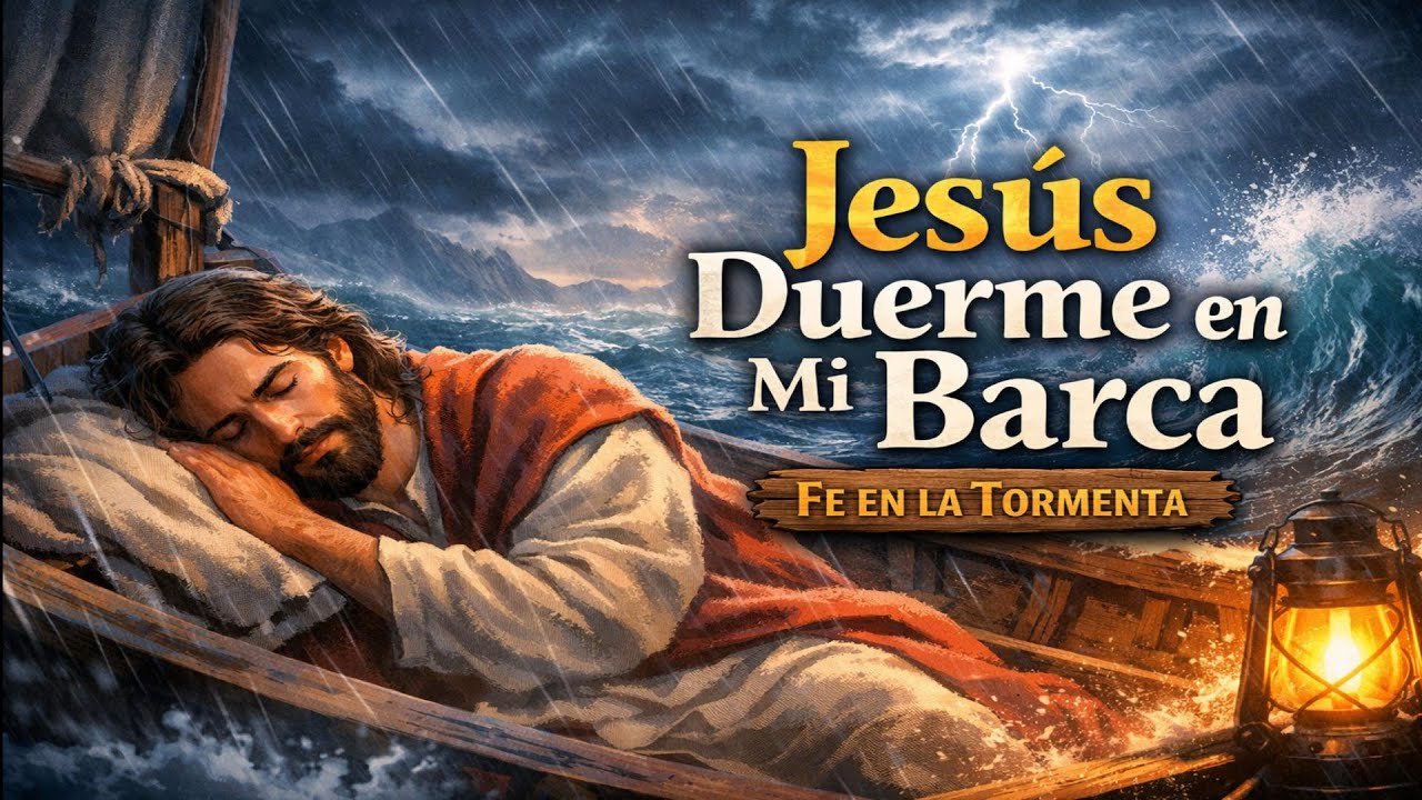 Jesús Duerme en mi Barca 🙏 | Esta cancion me transporto a una paz interior | No paro de repetirla