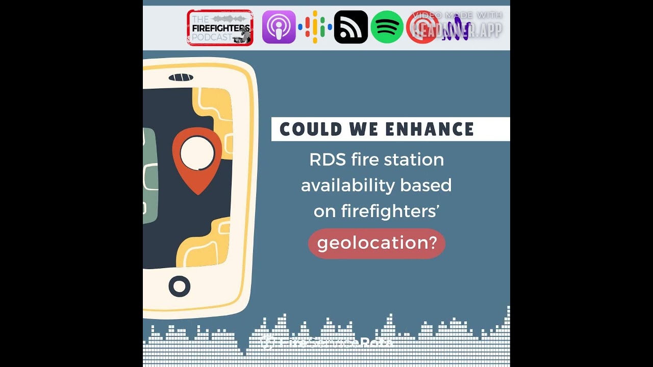 SMART Geo fencing for firefighters with Cor Klaasse Bos on The Firefighters Podcast