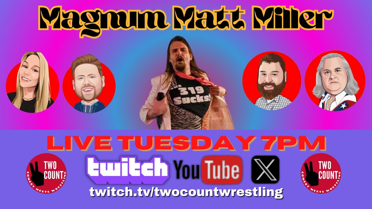 Get ready for RIDICULOUS! Magnum Matt Miller joins us live