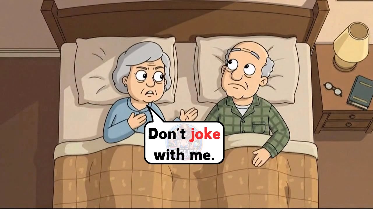 Learn English with Grandpa & Grandma | It was not me! 😂