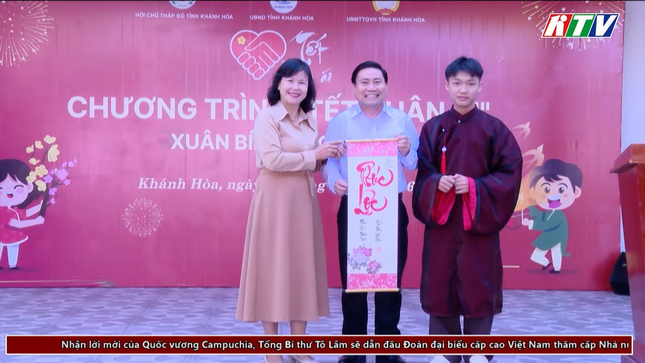 Chương trình “Tết Nhân ái” xuân Bính Ngọ năm 2026 tại phía nam Khánh Hòa | Thời sự tối 1.2.2026