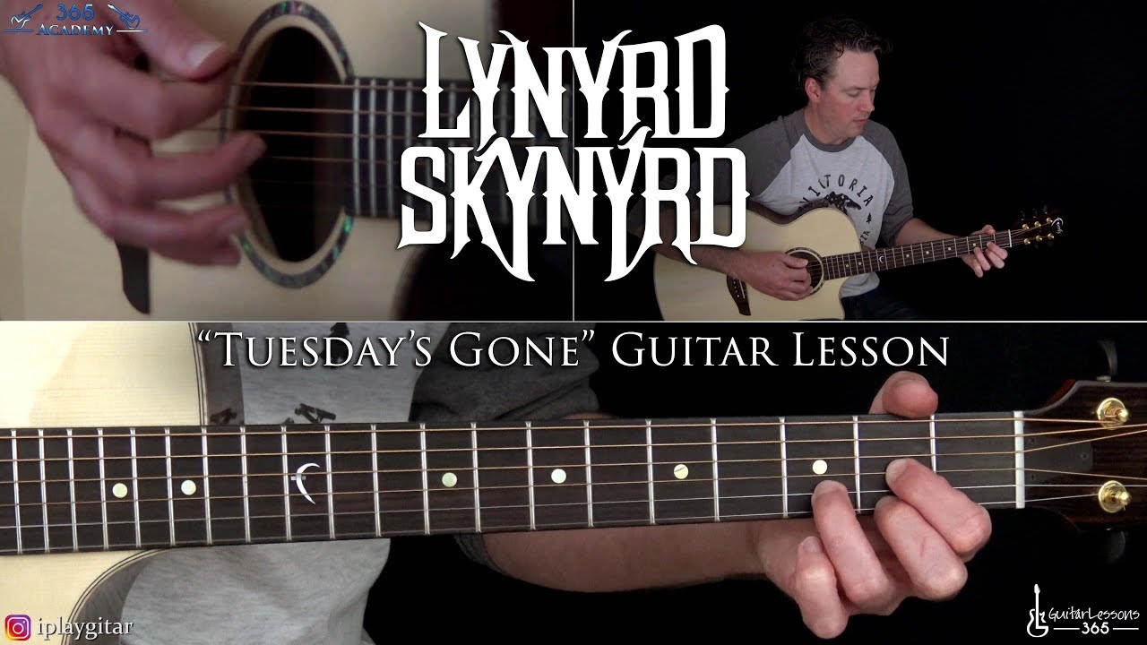 Tuesday's Gone Guitar Lesson - Lynyrd Skynyrd