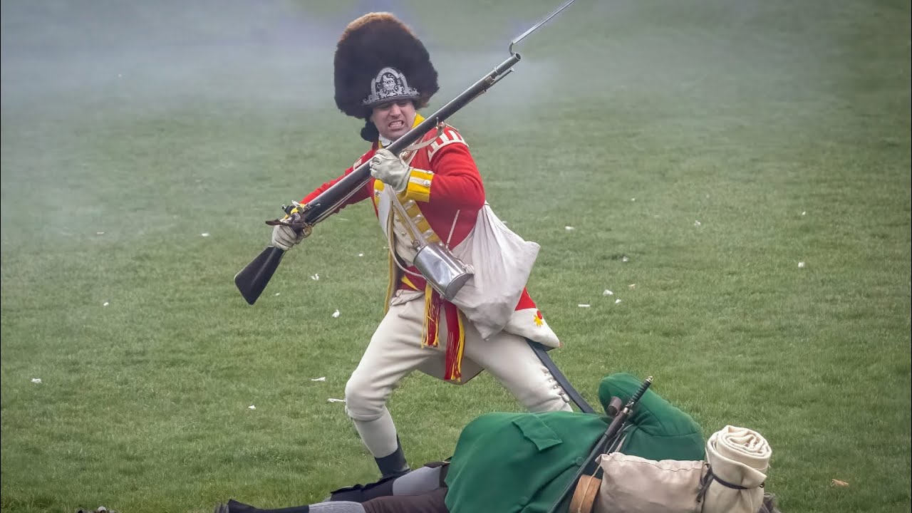 Battle of Lexington Reenactment | 250th Anniversary POV! @Insta360#Insta360POVChallenge