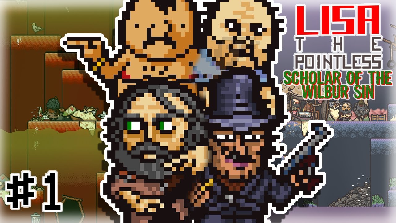 LISA The Pointless SOTWS Part 1 || NO COMMENTARY GAMEPLAY || New Garbage, New wisdom to discover