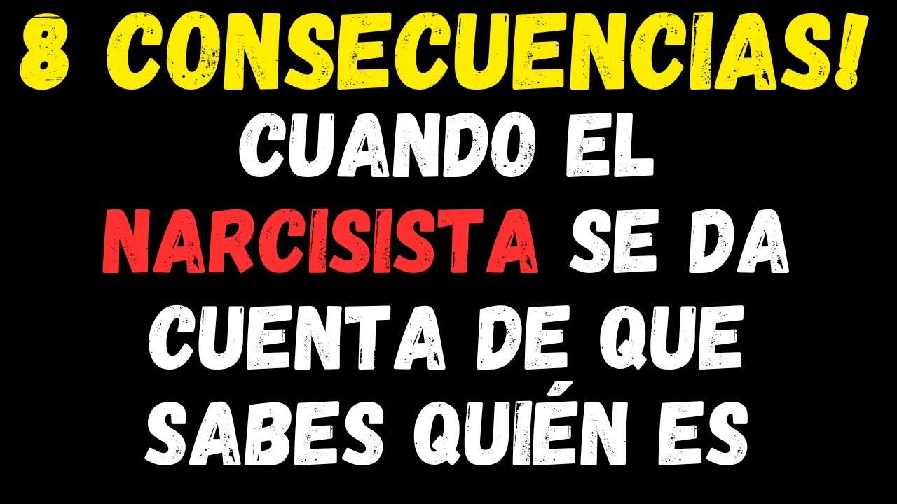 CUANDO EL NARCISISTA SE DA CUENTA DE QUE HAS DESCUBIERTO QUIÉN ES REALMENTE. |  #narcisismo