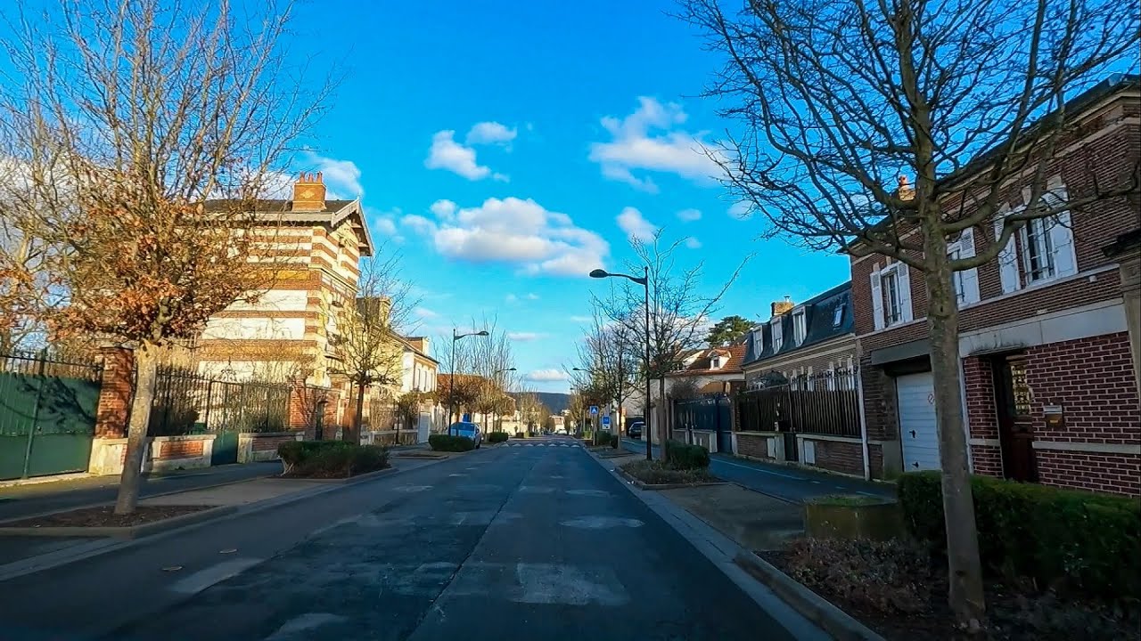 Avenue Montgomery à Vernon en Normandie