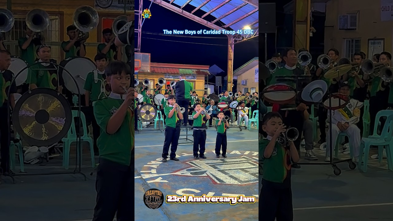 Boys of Caridad Troop 45 DBC in ACES Tagaytay 23rd Anniversary Jam Harapan at Tagaytay City