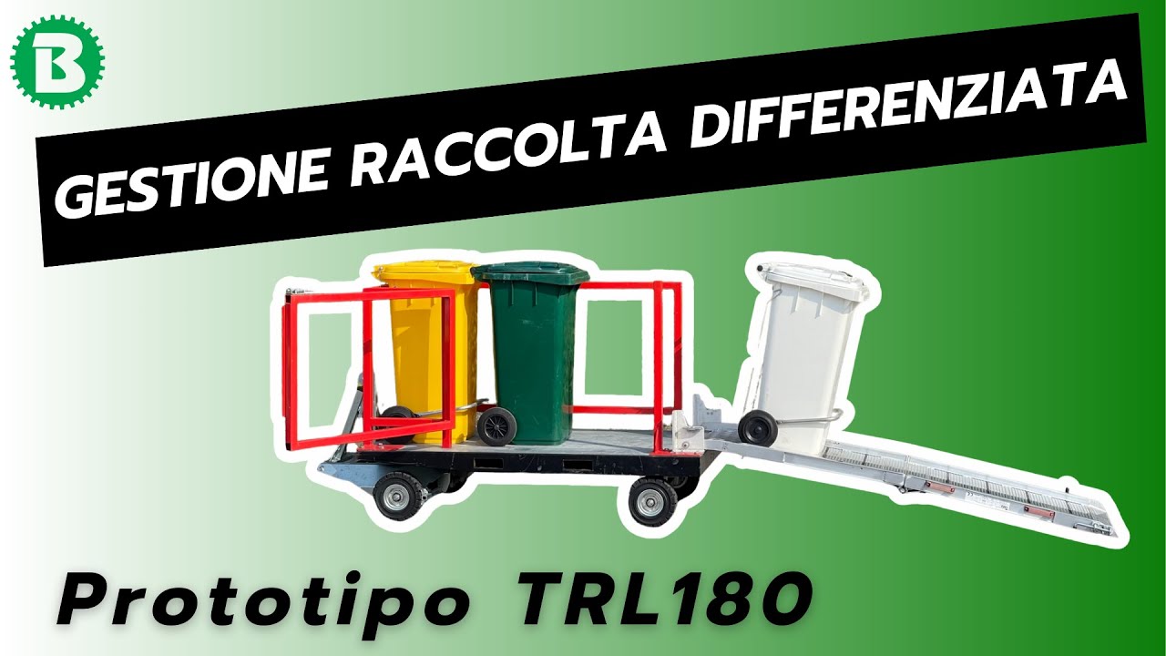 Soluzione per la gestione dei contenitori della raccolta differenziata