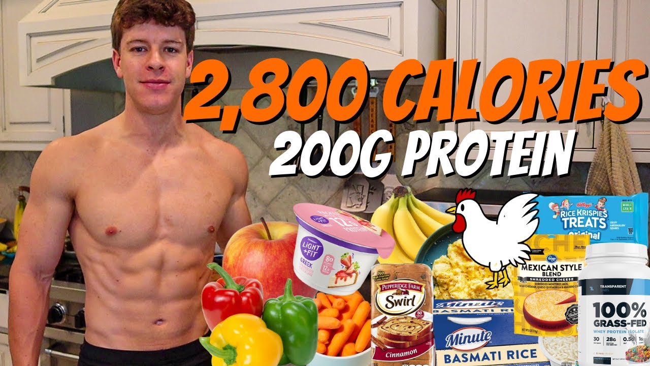Full Day of Eating 2,800 | High Protein Diet To Build Muscle
