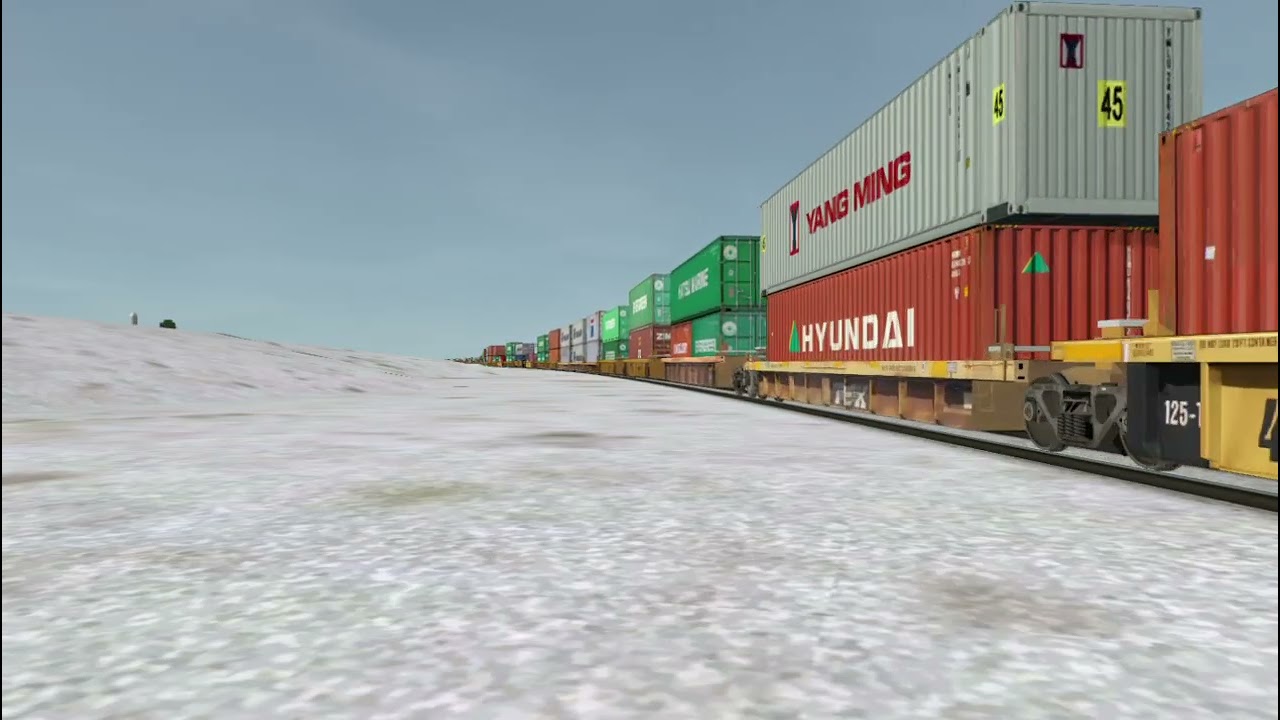 ORTS: UP C45AH #2533 EB ITAG4-01 At Luzerne, IA