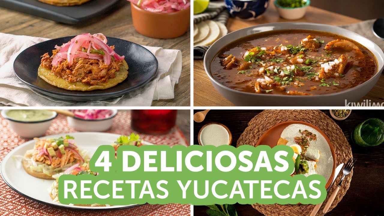4 deliciosas recetas yucatecas | Kiwilimón