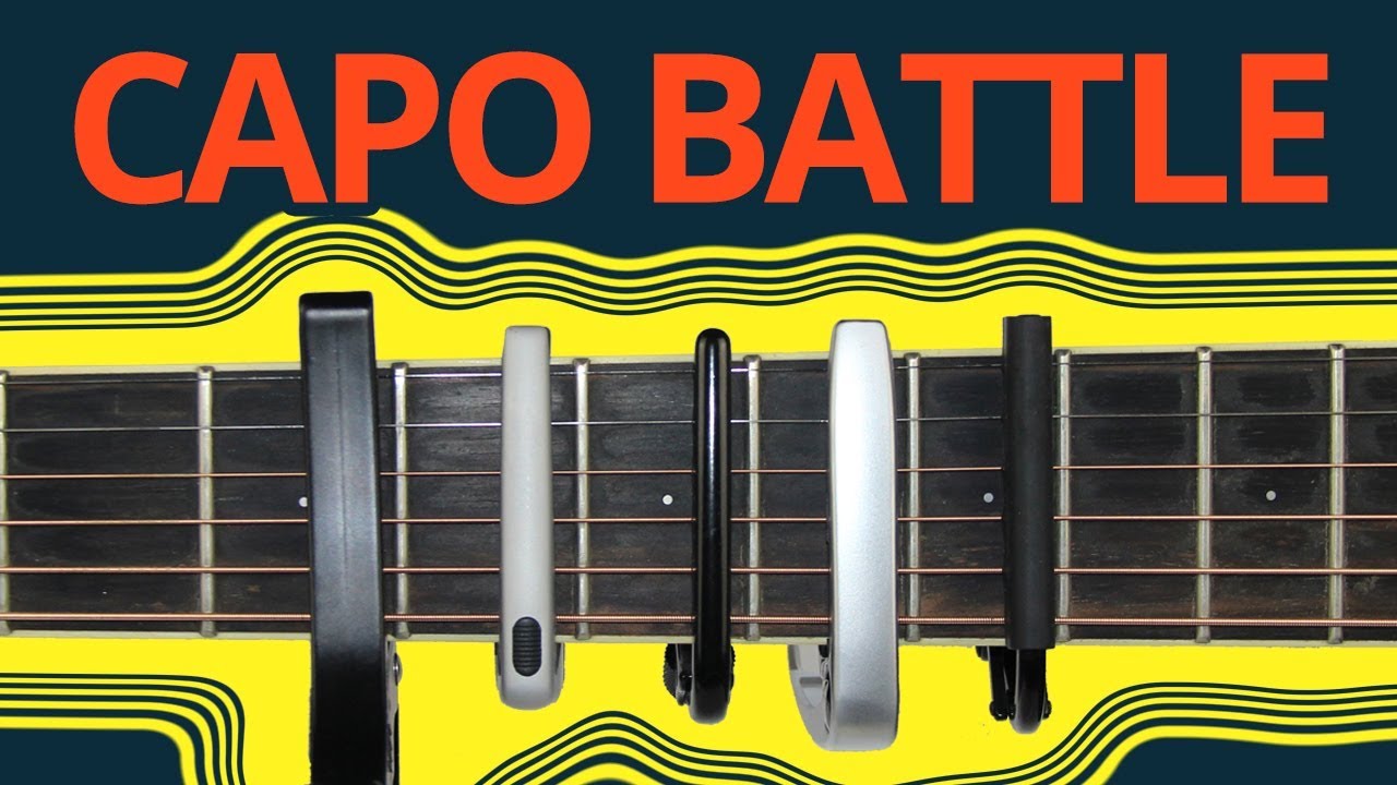 Kapodaster im Praxis-Test | die besten 5 Capos unter der Lupe
