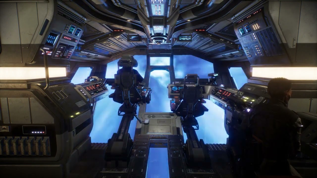 Jedi Fallen Order: Mantis Cockpit Hyperspace Ambiance ~6h