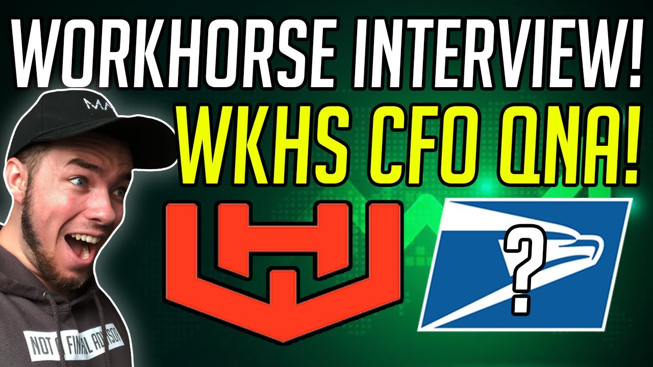 EXCLUSIVE INTERVIEW WITH WORKHORSE CFO STEVE SCHRADER! WKHS STOCK!