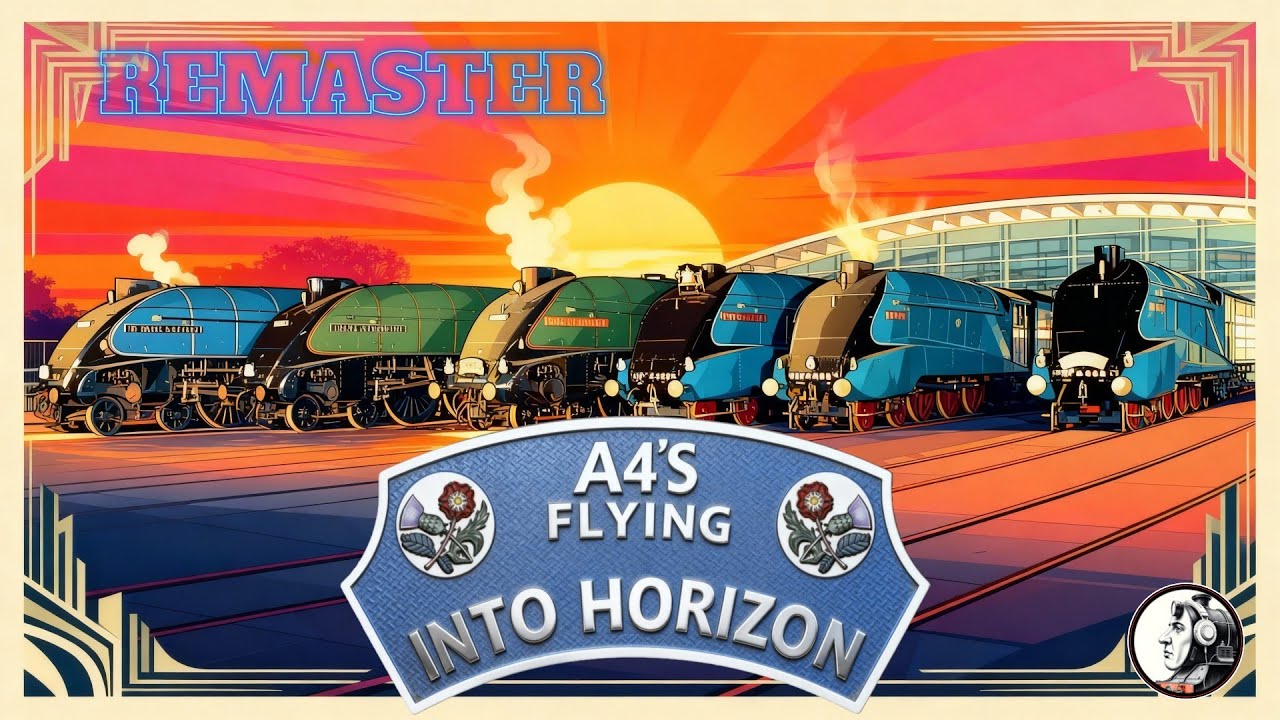 A4's Flying Into Horizon [REMASTER] - Railway Music