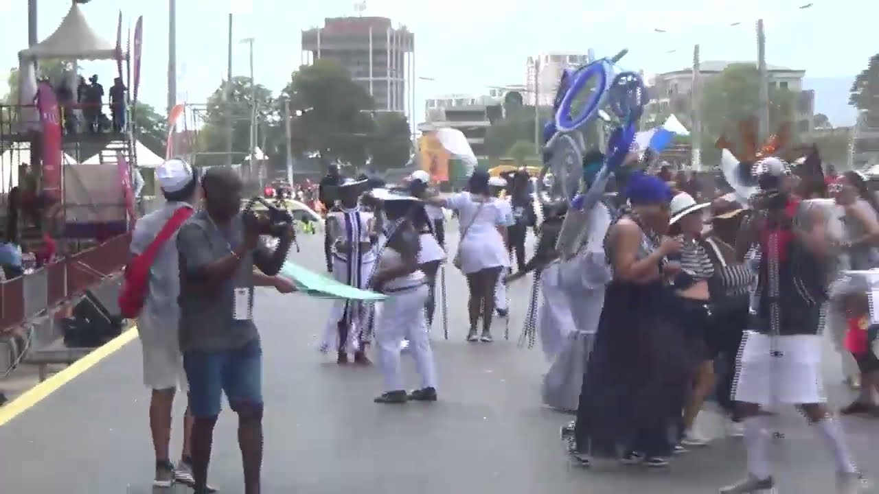 Exodus Crossing the Stage - Carnival Tuesday 2025