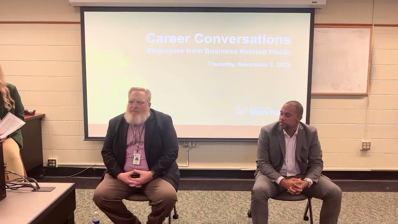 Career Conversations with Employers - Business Related Fields