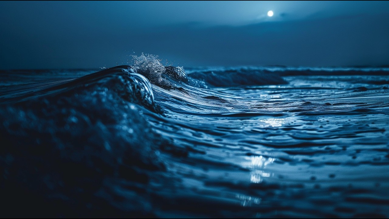 Gentle Ocean Waves for Deep Sleep - Relaxing Ocean Sounds (10 Hours)