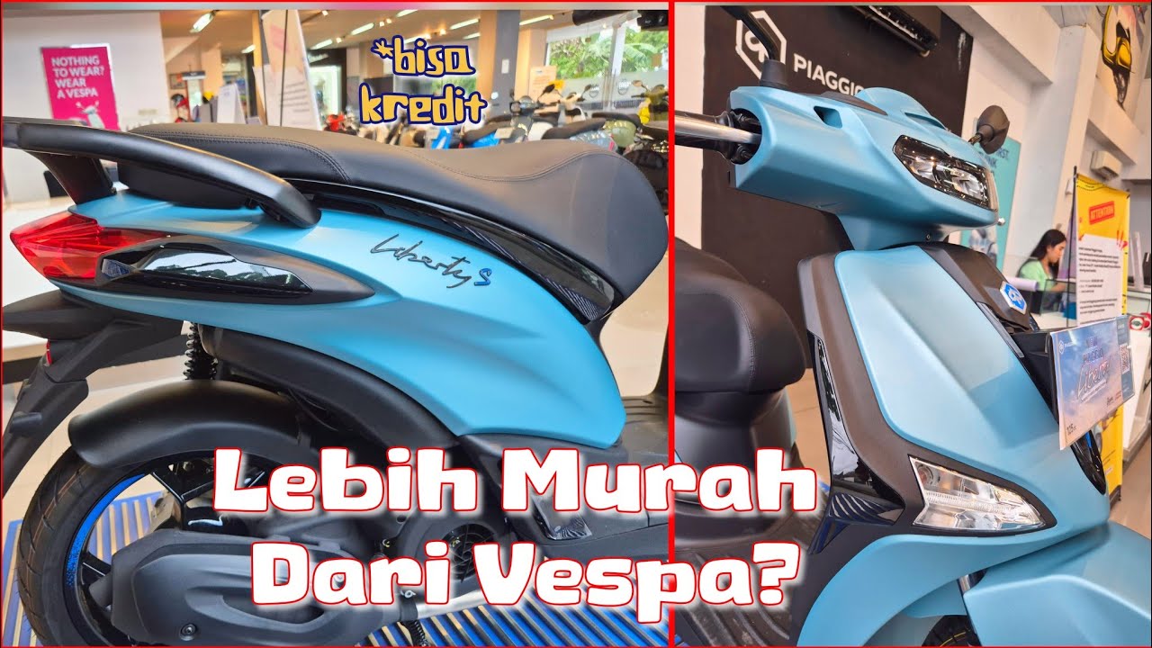 SKUTIK 'TERMURAH' di DEALER VESPA ? new PIAGGIO LIBERTY s
