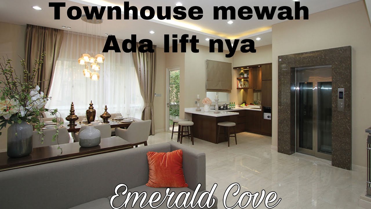 Emerald Cove Townhouse Summarecon Serpong at The Springs - Rumah Mewah