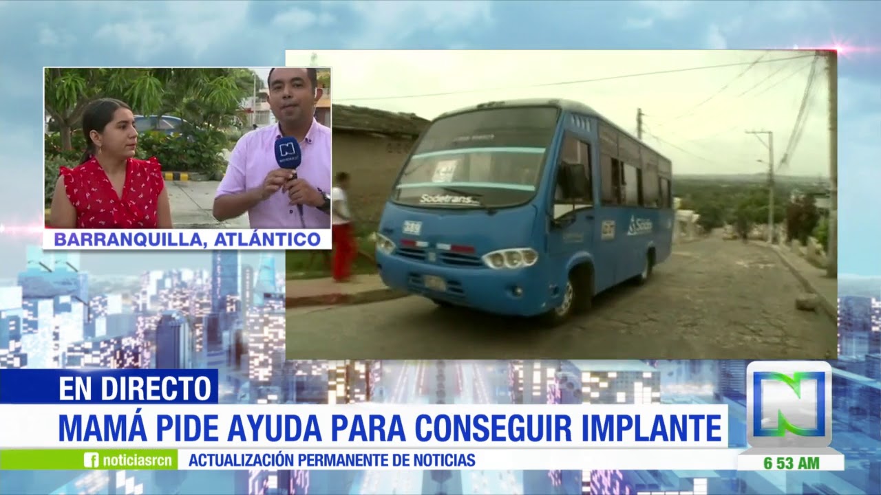 Sigue la búsqueda de un implante coclear de un niño en Barranquilla