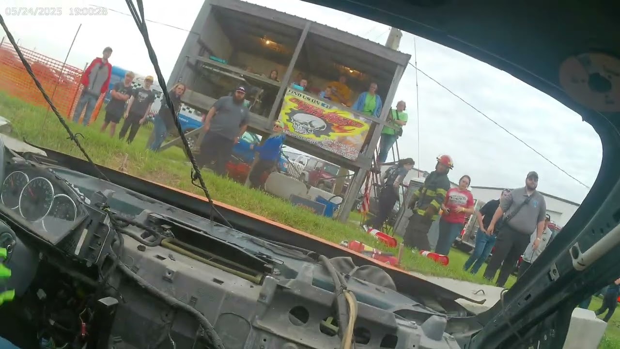 Blairstown demolition derby spring 2025 part 1
