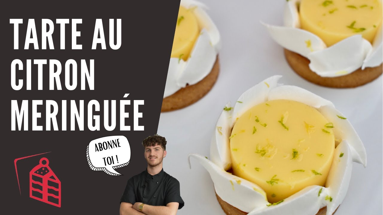 🍋Tarte au Citron Meringuée simple et élaborée !🍋