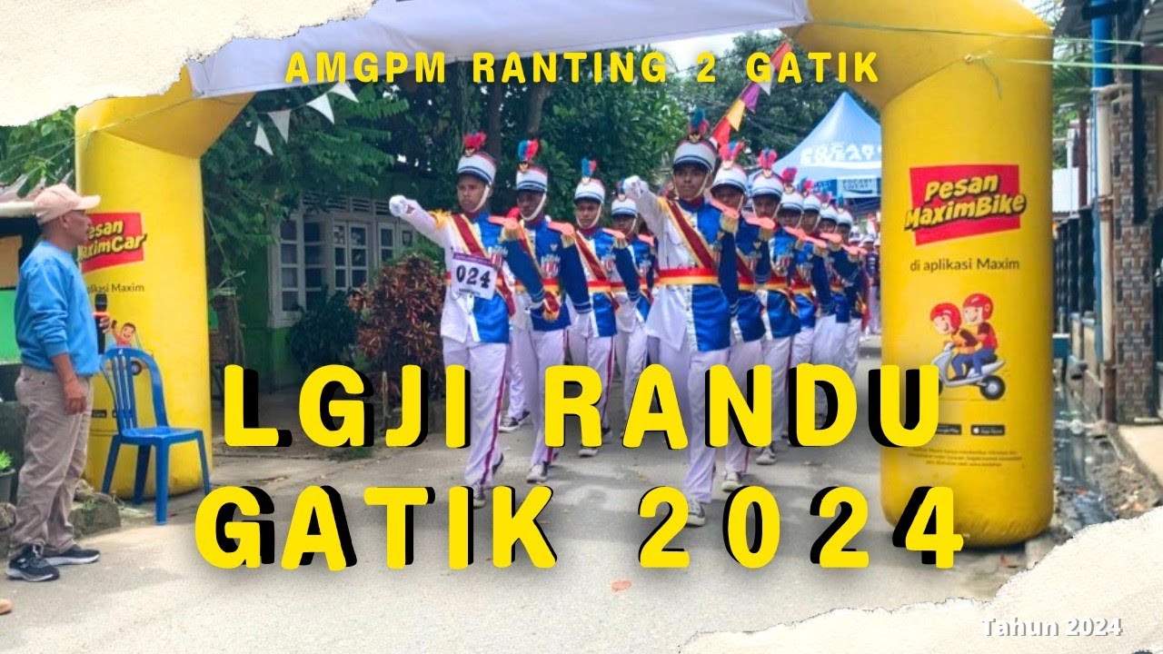 LOMBA GERAK JALAN INDAH ( LGJI/BARIS ) Randu Gatik. Ambon 2024