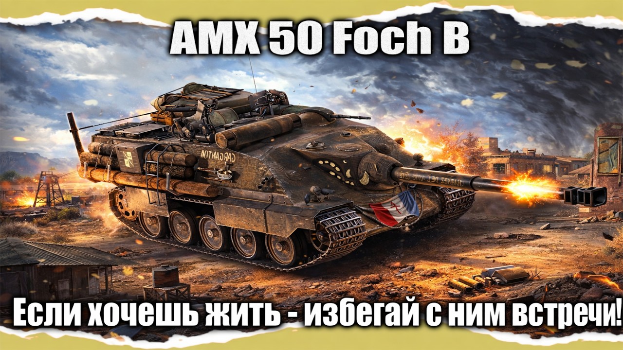 AMX 50 Foch B - Максимальный ПСИХ