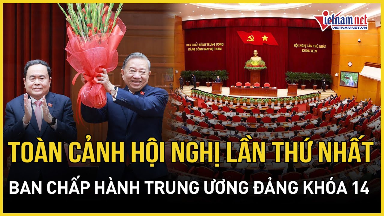 Toàn cảnh hội nghị lần thứ nhất Ban chấp hành Trung ương Đảng khóa 14 | Báo VietNamNet