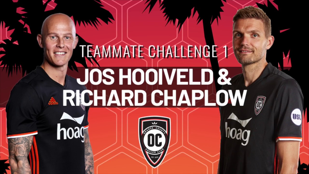 Orange County SC Teammate Challenge 1: Jos Hooiveld and Richard Chaplow