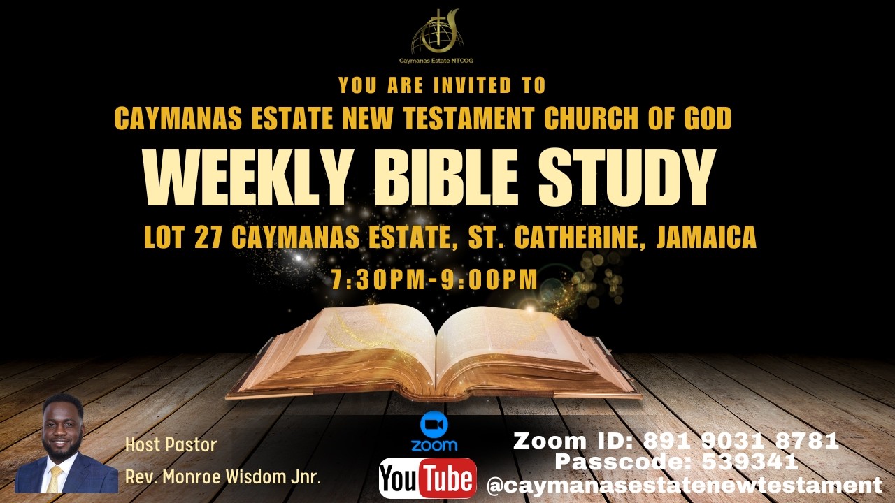 Weekly Bible Study|| February 11, 2026|| Divine Direction|| Rev Monroe Wisdom Jnr.