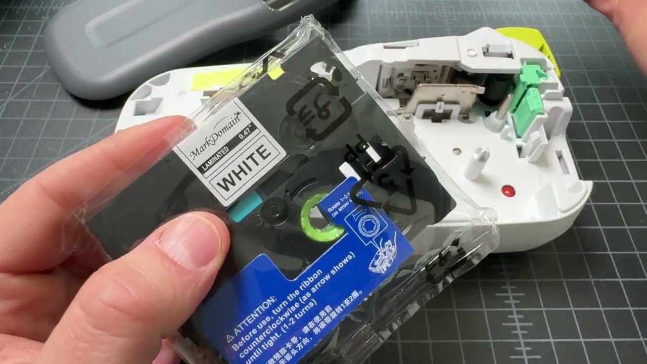 How To Change The Tape On A Brother Brother PT-H110 Label Maker