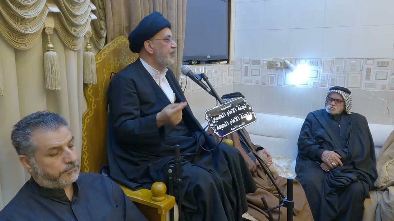 لجنة الامام الحسين  لجنة الامام المهدي 19 رمضان #سيد_حسين_القابجي