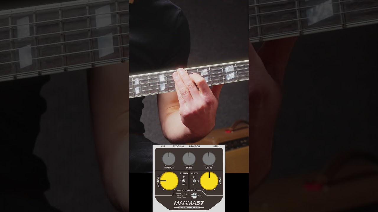 MAGMA57 Super Jazzy Vibrato #guitar #guitarpedal #pedals #npd #pedaldemo #amp