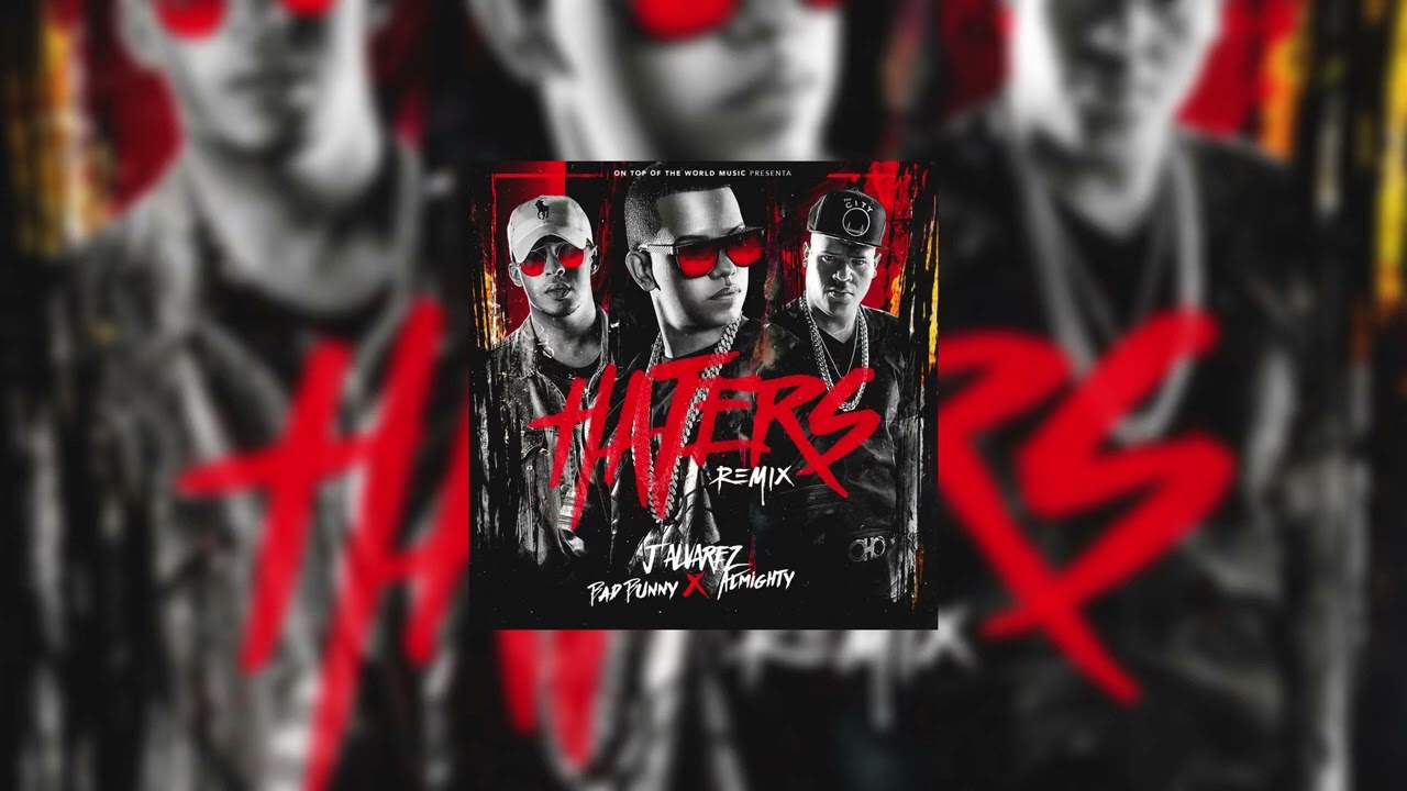 Haters Remix - J Alvarez, Bad Bunny, Almighty (𝙨𝙡𝙤𝙬𝙚𝙙 + 𝙧𝙚𝙫𝙚𝙧𝙗)