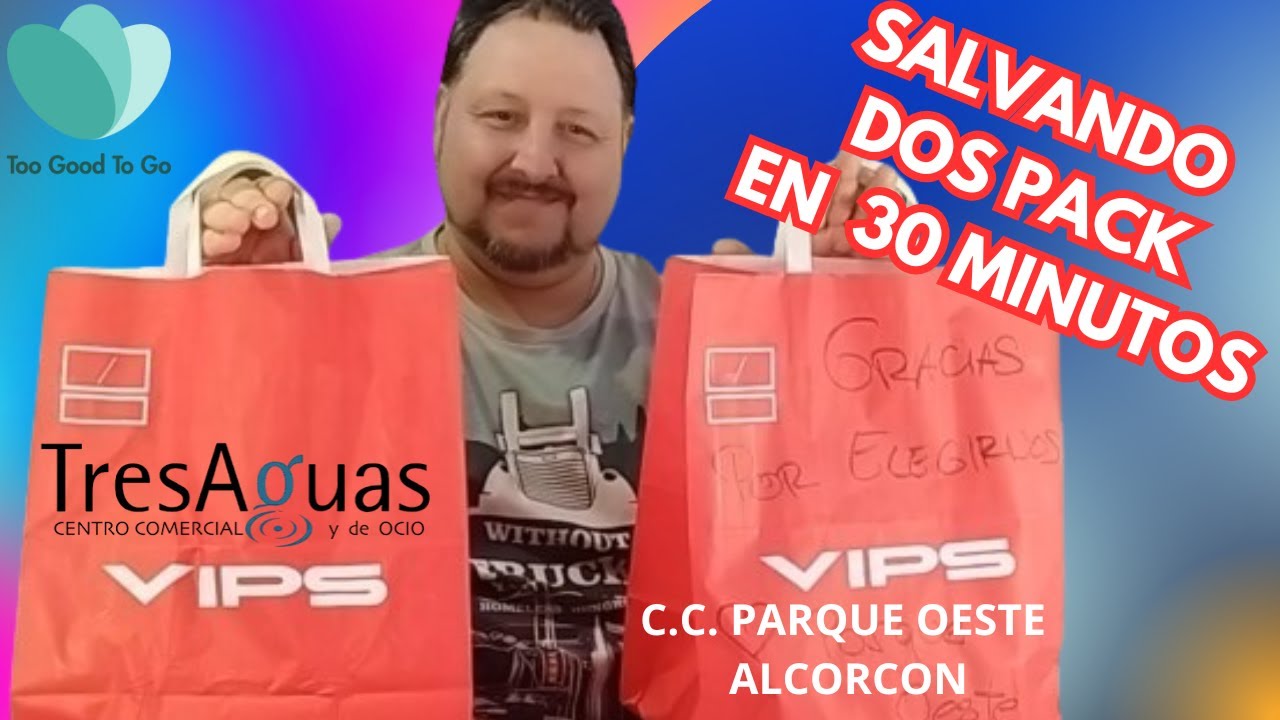 SALVANDO DOS PACK DE TOO GOOD TO GO EN 30 MINUTOS