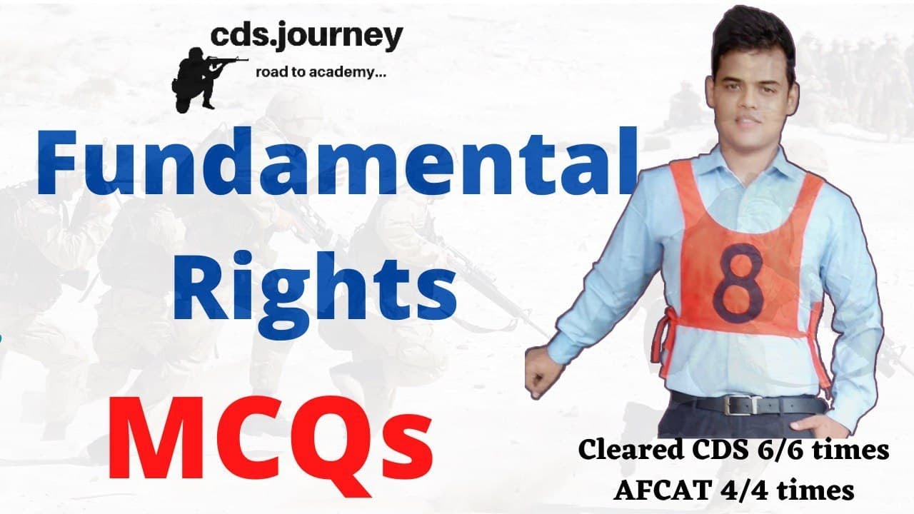 Fundamental Rights - MCQs for CDS and NDA